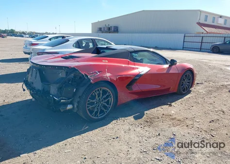 2023 Chevrolet Corvette Stingray Rwd 2Lt z USA, uszkodzony, nr VIN 1G1YB3D43P5125768